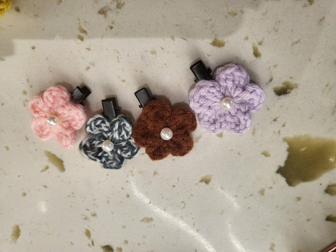 Flower Hair Clips